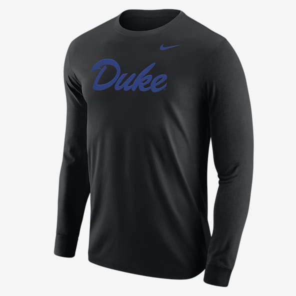 Fan Gear Negro Duke Blue Devils Manga larga. Nike US